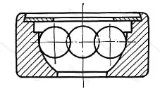 Подшипник  516053 размер 3x9x4 от производителя  ГПЗ-4