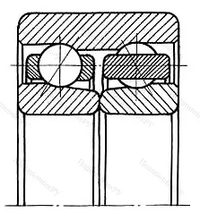 Подшипник 3315DB.MB размер 75x160x68,3 от производителя  SKF Подшипник 3315DB.MB размер 75x160x68,3 от производителя  SKF