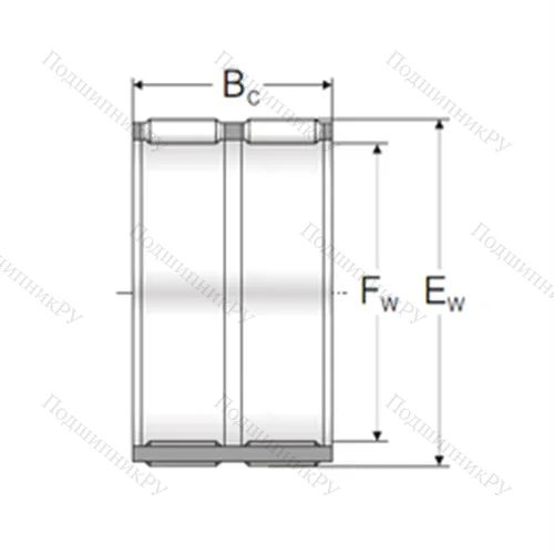 Подшипник игольчатый радиальный K 78,5X 90,5X 42,7ZW