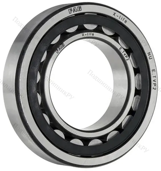 Роликовый цилиндрический подшипник NU 308 E XL TVP 2