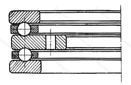 Модификация подшипника 4-9838130 размер 150x180x20,7
