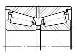 Модификация подшипника 597830ХМУ размер 150x250x175 от производителя  ЕПК