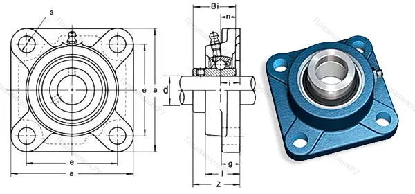 Подшипниковый узел UCF 310