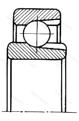 Модификация подшипника 900706Т2 размер 30x42x6/7 от производителя  ГПЗ-4