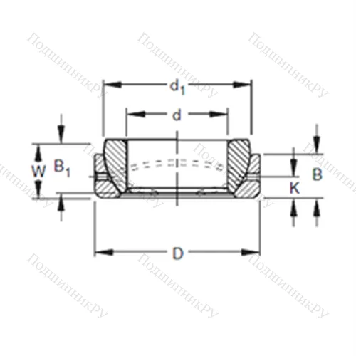 Подшипник скольжения сферический 32SBT 52 от производителя  TIMKEN Подшипник скольжения сферический 32SBT 52 от производителя  TIMKEN