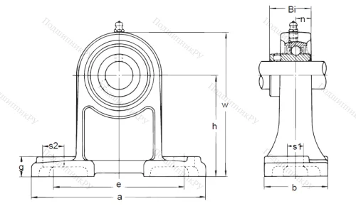 Подшипниковый узел UCPH 210 в Хабаровске