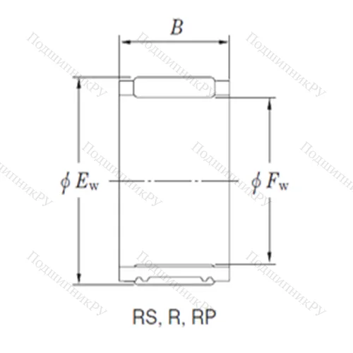 Подшипник игольчатый радиальный R 18/13