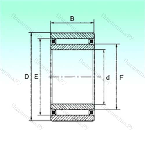 Подшипник игольчатый радиальный