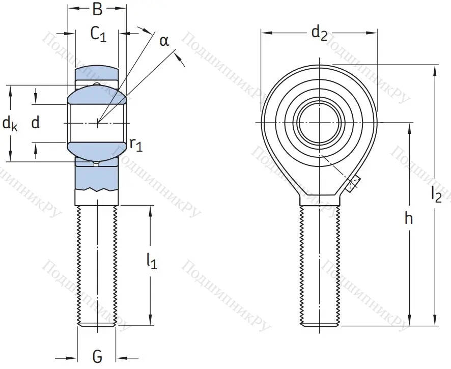 Шарнирная головка POS 8 L в Хабаровске