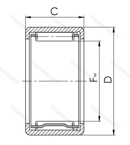 Подшипник 943/40 (40x50x38) в Хабаровске