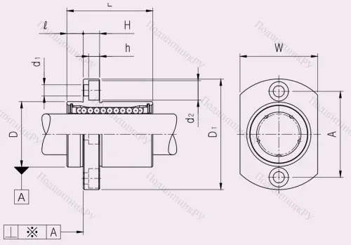 Подшипник LMH 6 UU в Хабаровске