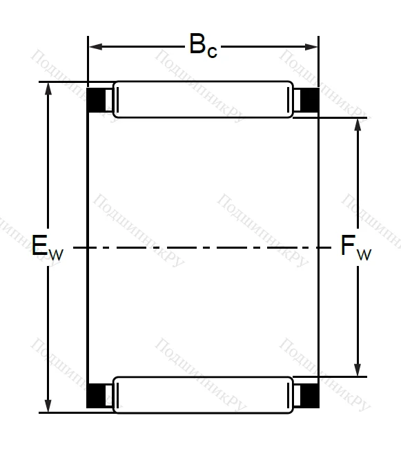 Подшипник K 45x53x28 в Хабаровске