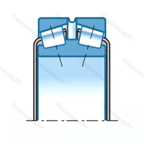 Подшипник роликовый радиально-упорный CRD-2421 от производителя  NTN