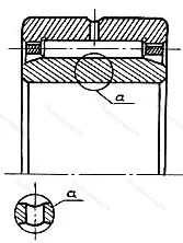Подшипник  ИКВ14х22х20 размер 14x22x20