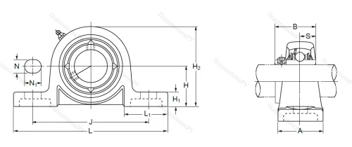 Подшипниковый узел UCP 212 в Хабаровске