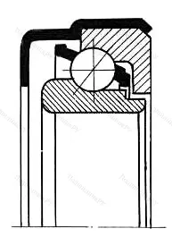 Модификация подшипника 986714К1С17 размер 70x105x21/21,5