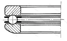 Подшипник  28413 (53413) размер 65x140x60,2 от производителя  ГПЗ-5