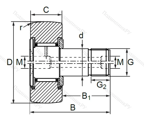 Опорный ролик  KR 32 PP в Хабаровске