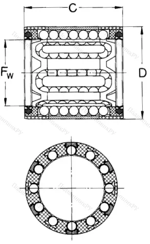 Подшипник LBBR 16-2LS/HV 6 в Хабаровске