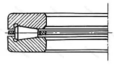 Подшипник  9019444 размер 220x420x122