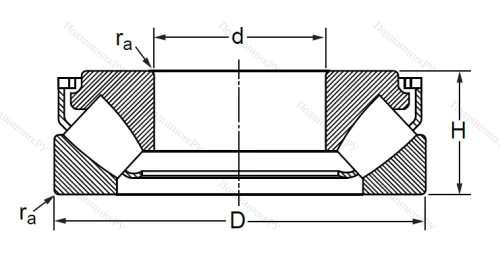 Упорный роликовый подшипник 9039415 Л (29415 М) в Хабаровске