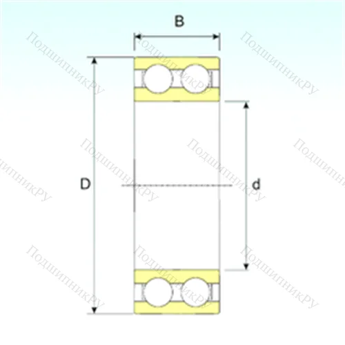 Подшипник шариковый радиальный