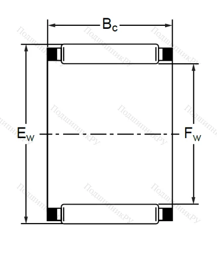 Подшипник K 30x35x16.8 в Хабаровске