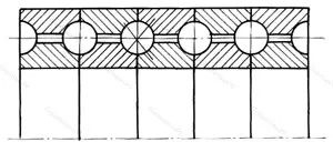 Модификация подшипника 296710К размер 50x88x306