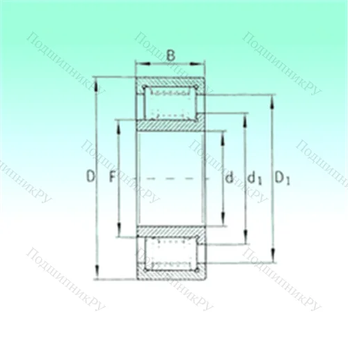 Подшипник роликовый радиальный ZSL 192310 от производителя  NBS