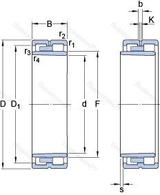 Подшипник NNU 4932 BK/SPW 33 в Хабаровске