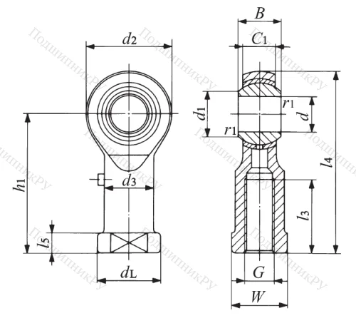 Шарнирная головка PHS 25 L в Хабаровске
