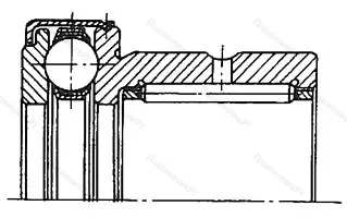 Модификация подшипника 564805 размер 30x42x30 от производителя  ЕПК