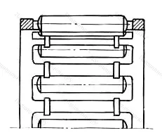Модификация подшипника квк140х150Д размер 140x150x43