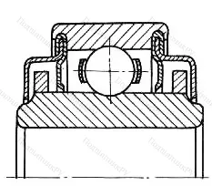 Модификация подшипника 76-770068КС15 