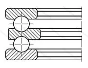 Подшипник 52209/P 6HWS 