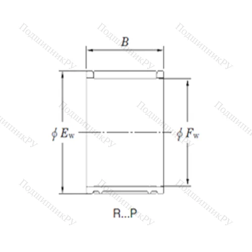 Подшипник игольчатый радиальный 14R 1818AP-1