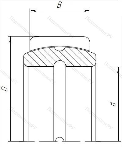 Шарнирный подшипник G ШСЛ 60 в Хабаровске