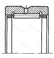 Модификация подшипника 5254706 размер 35x45x20