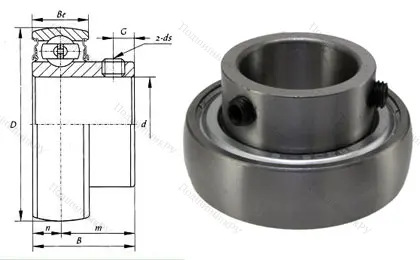 Корпусный подшипник SB 203 в Хабаровске