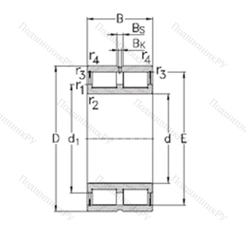 Подшипник роликовый радиальный NNCL 4992-V
