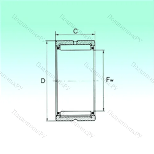 Подшипник игольчатый радиальный