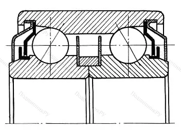 Подшипник  886701 размер 13x70x51 от производителя  ГПЗ-200 Подшипник  886701 размер 13x70x51 от производителя  ГПЗ-200
