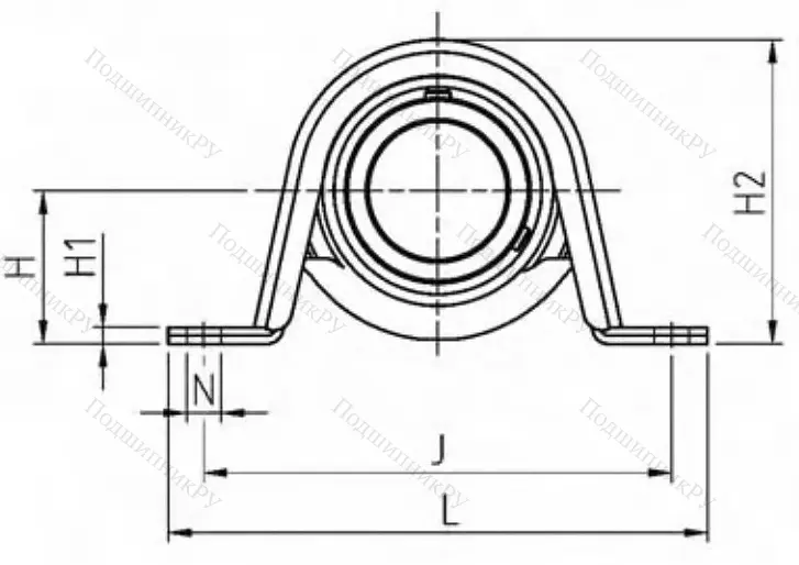 Подшипниковый узел USPP 201 в Хабаровске
