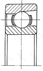 Подшипник  700409 размер 45x120x29 от производителя  ГПЗ-4 Подшипник  700409 размер 45x120x29 от производителя  ГПЗ-4