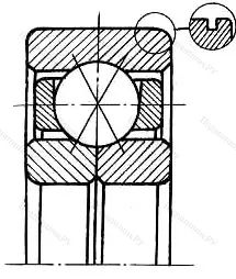 Подшипник  1126938 размер 190x260x33 от производителя  ГПЗ-10