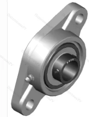 Высокотемпературный подшипниковый узел UCFL 201 BHTS ZZ GR CG 350° BECO