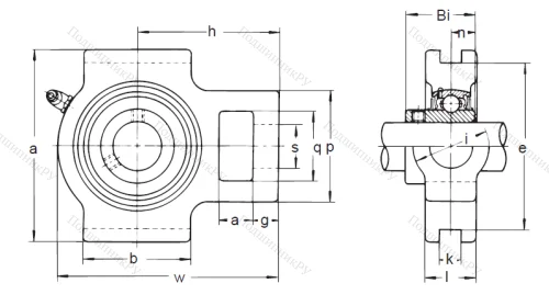 Подшипниковый узел UCT 305 в Хабаровске