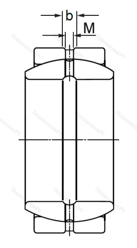 Шарнирный подшипник GE 50 ES в Хабаровске