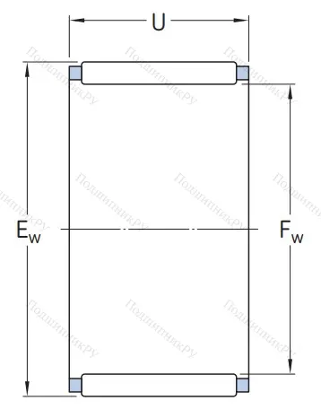 Подшипник K 8x11x10 TN в Хабаровске