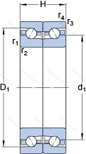 Подшипник BTM 160 AM/HCP 4CDB в Хабаровске